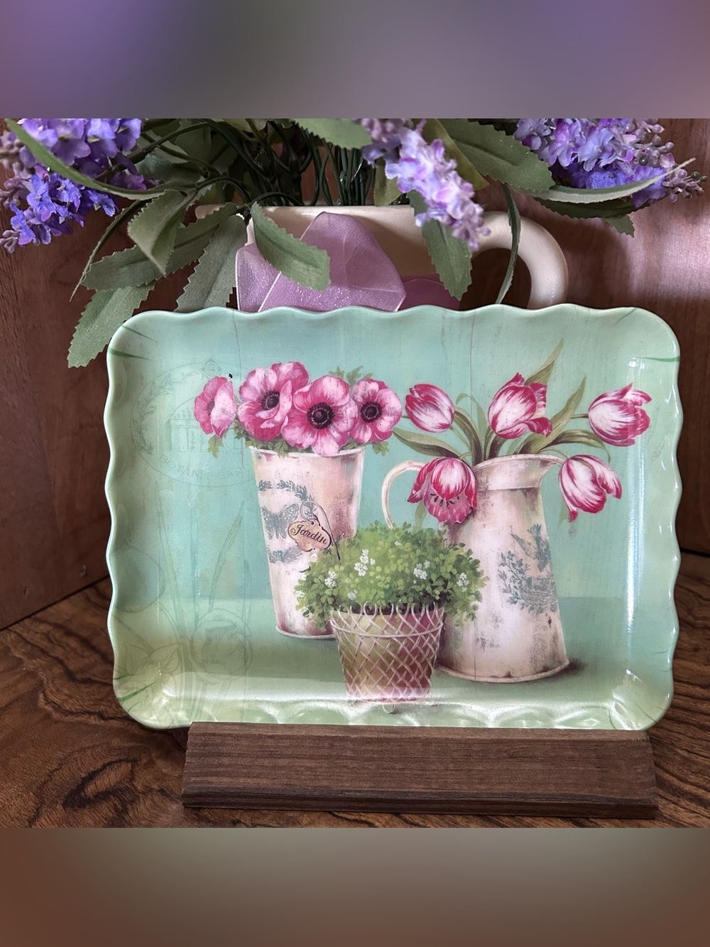 🌷MOMENTUM • “Jardin” Melamine Tray